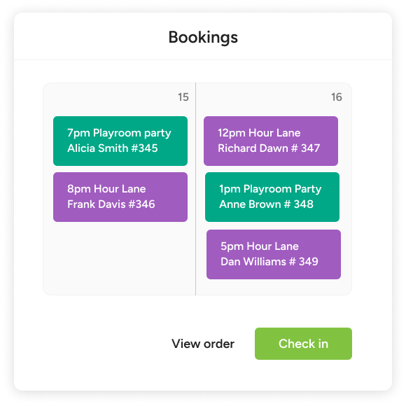 Online Parties and Events Booking Software